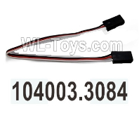 Wltoys 104020 Parts 104020.3084 Winch Connection Cable Assembly.